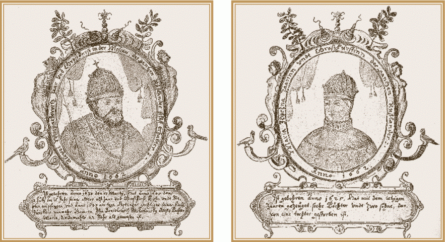 Царь Алексей Михайлович и царица Мария Ильинична.gif